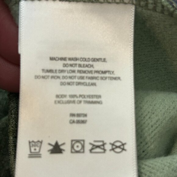 Men’s Columbia Heather Green & Gray 1/4 Zip Pullover | Size L - Picture 6 of 7